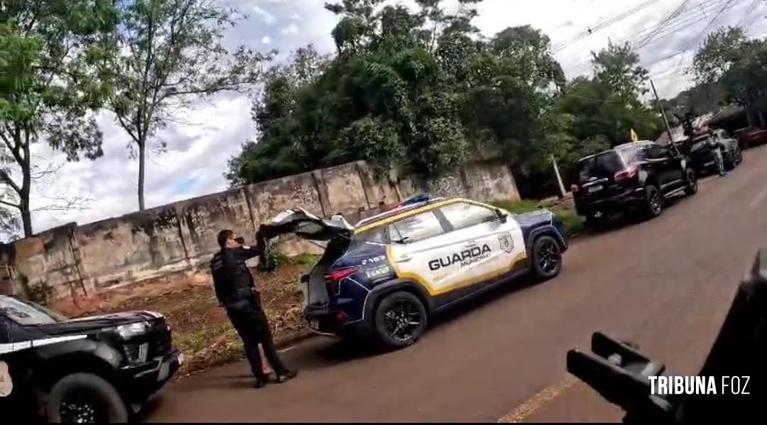 Guarda Municipal e Policia Civil fazem operação na Favela do Monsenhor e cumprem Mandado de Prisão