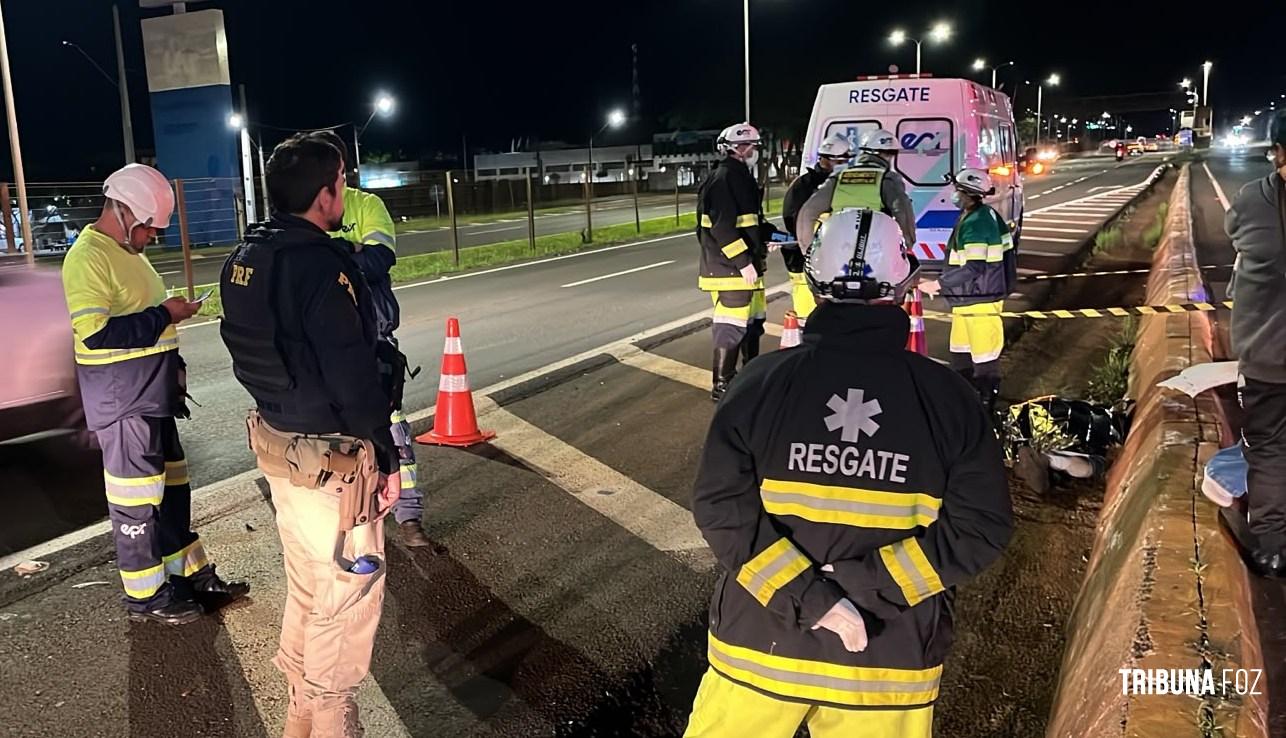 Homem tenta atravessar a BR-277 é acaba morto atropelado em Santa Terezinha de Itaipu