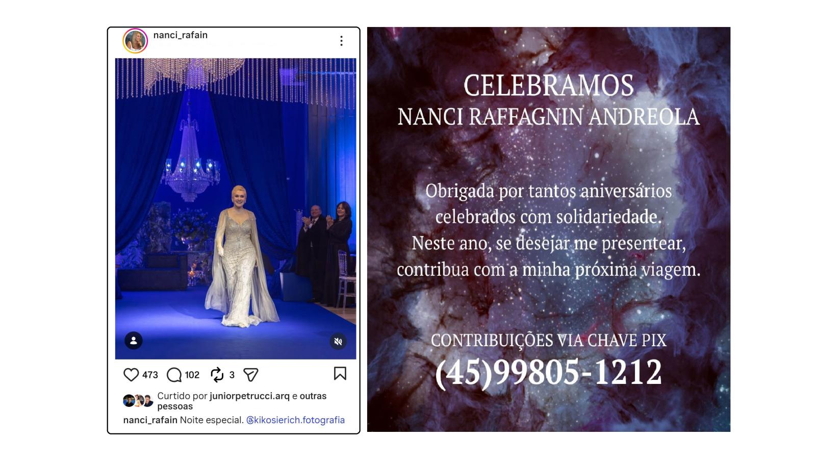 Mãe dos pobres estaria passando necessidade?