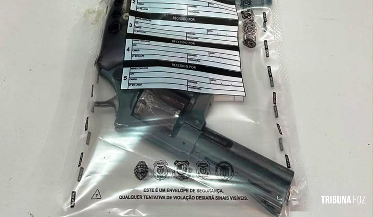 PM apreende adolescente por porte ilegal de arma de fogo em Foz do Iguaçu