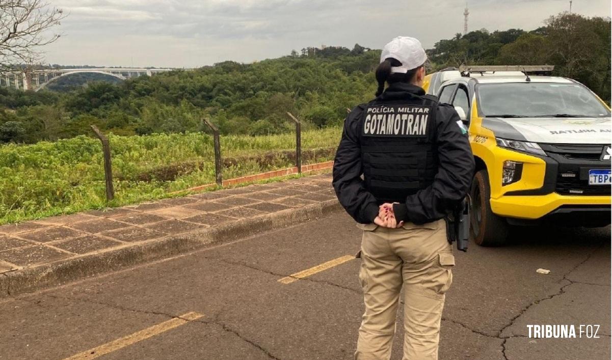 PM intensifica fiscalização durante Operação All In em Foz do Iguaçu 