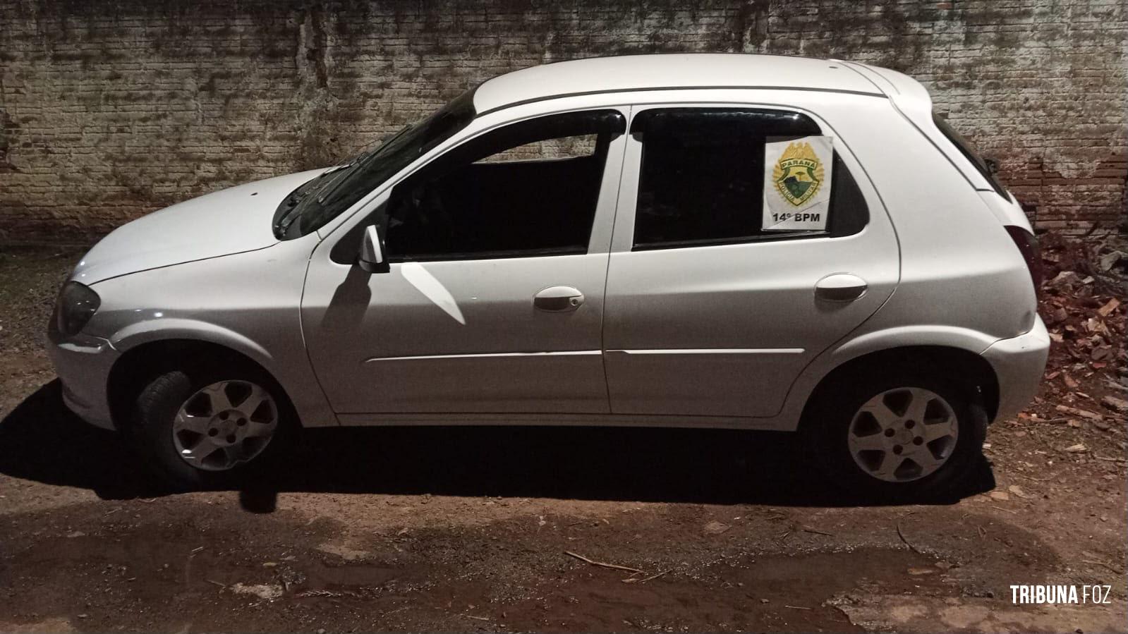 Polícia Militar recupera veículo furtado no Jardim Jupira em Foz do Iguaçu