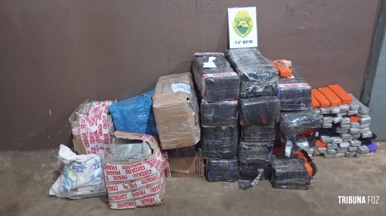 ROCAM apreende 460,2 quilos de maconha em carreta durante Operação Omnis e Força Total em Foz do Iguaçu 