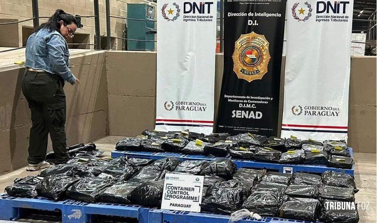 SENAD apreende 311 quilos de maconha premium escondida em caminhonetes importadas de Miami