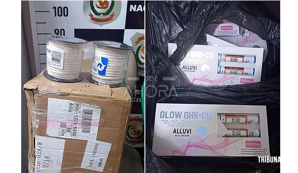 Veículo de placas brasileiras abandonado com medicamentos lacrados é apreendido em Ciudad Del Este