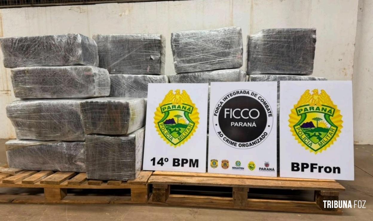 Ação integrada apreende mais de 730 quilos de maconha em caminhão na BR-277 em Foz do Iguaçu