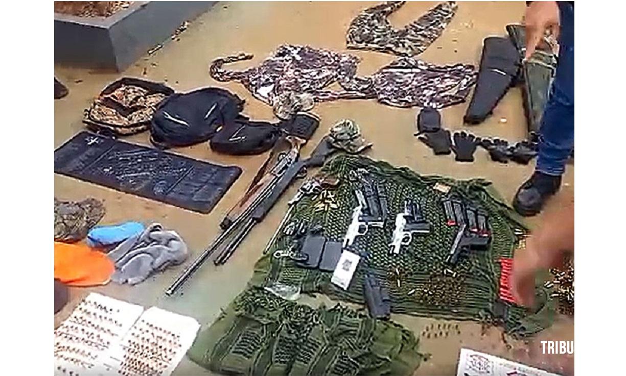 Criminoso considerado de alta periculosidade é preso armas supostamente ligadas a roubos milionários 