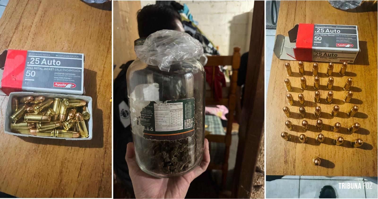 Forças de segurança prendem 6 pessoas em operação contra tráfico de drogas e comércio ilegal de armas em Foz do Iguaçu