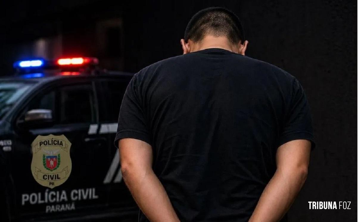 Homem de 25 anos é preso pela Polícia Civil em Santa Helena