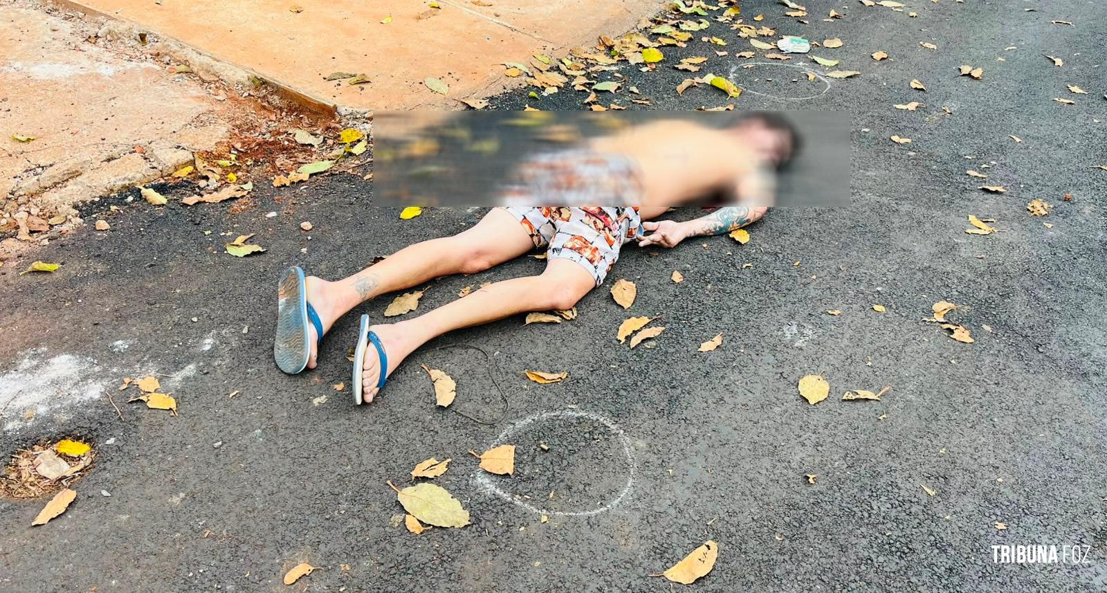 Homem de 42 anos é executado a tiros no Jardim Dourado em Foz do Iguaçu