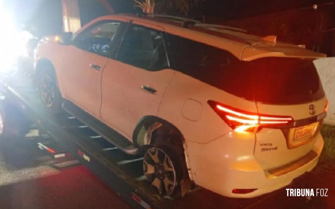 Homem é preso com caminhonete de luxo furtada em Marechal Cândido Rondon