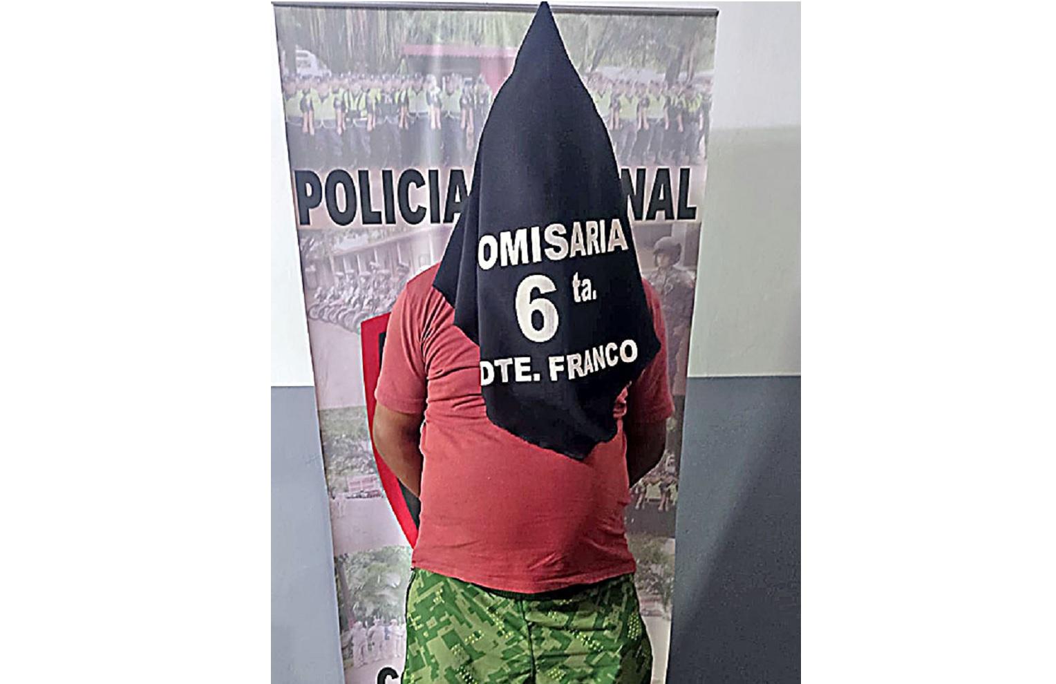 Homem preso por agredir companheira com socos e faca é preso em Presidente Franco no Paraguai