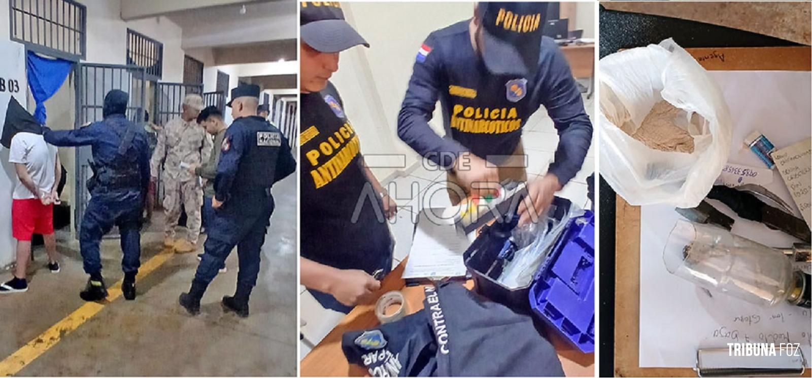 “Máxima Insegurança”, na Penitenciária de Minga Guazu são encontrados facas e celulares
