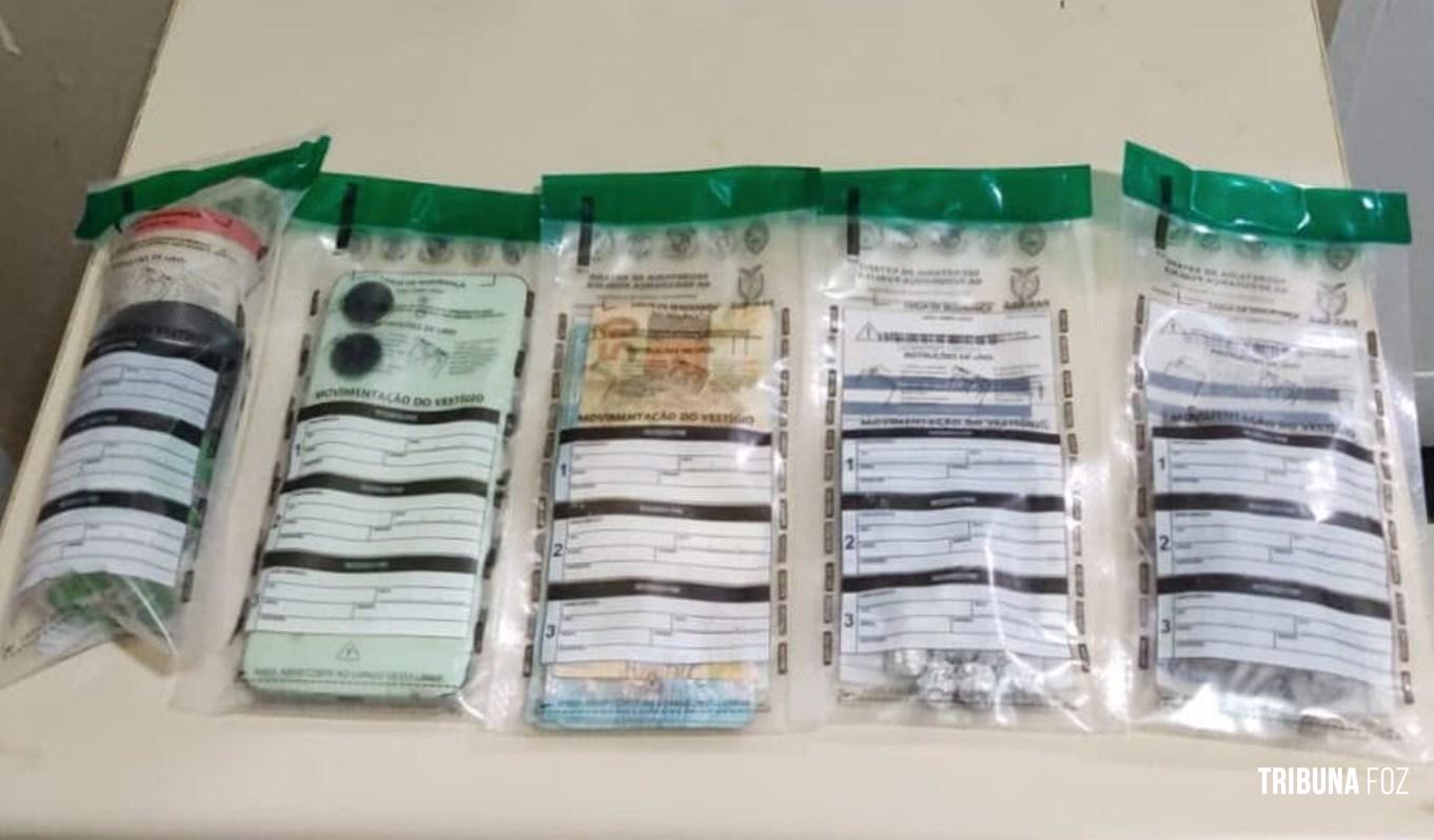 PM prende homem por tráfico de drogas no bairro Ipê na cidade de Medianeira