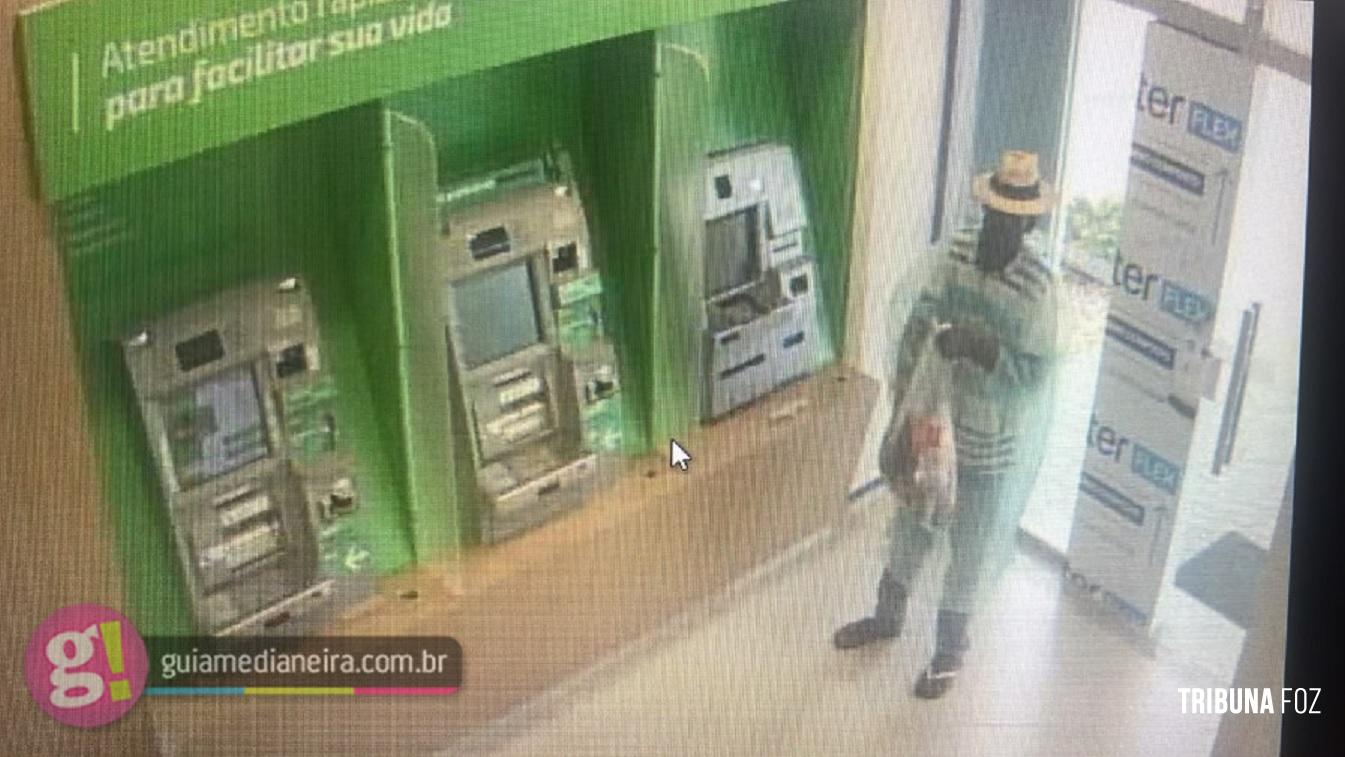 Policia Civil de Matelândia identifica homem suspeito de danificar caixas eletrônicos na região