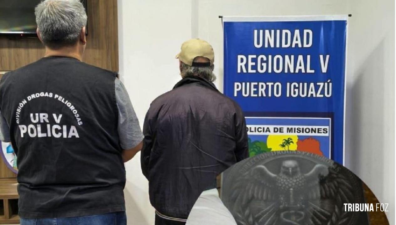 Policia prende homem de 73 anos que tentava entrar com crack escondida em meio a carne na cadeia de Puerto Iguazú na Argentina