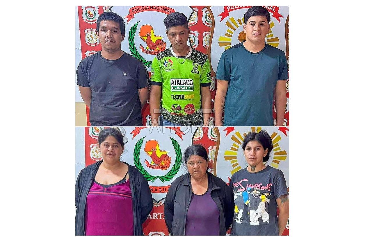 Seis pessoas presas durante investigação de homicídio em Minga Guazú no Paraguai