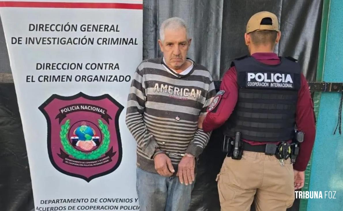 Brasileiro condenado por homicídio em Marechal Cândido Rondon é preso no Paraguai após 27 anos