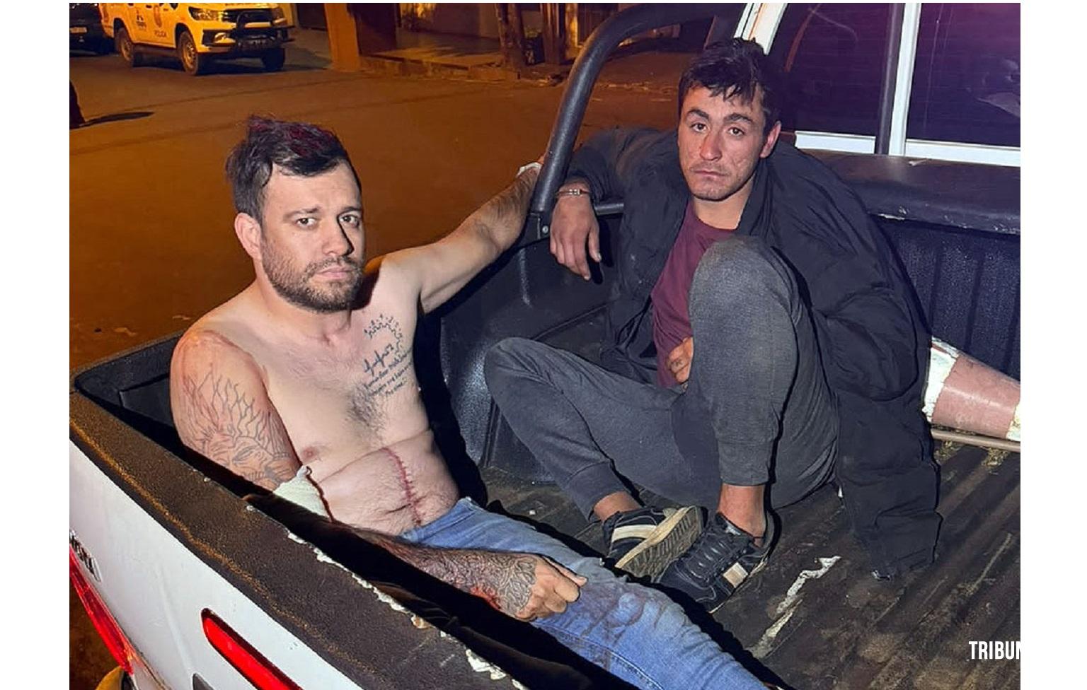Dois criminosos são presos com moto furtada e roubo após reagirem a abordagem em Ciudad Del Este