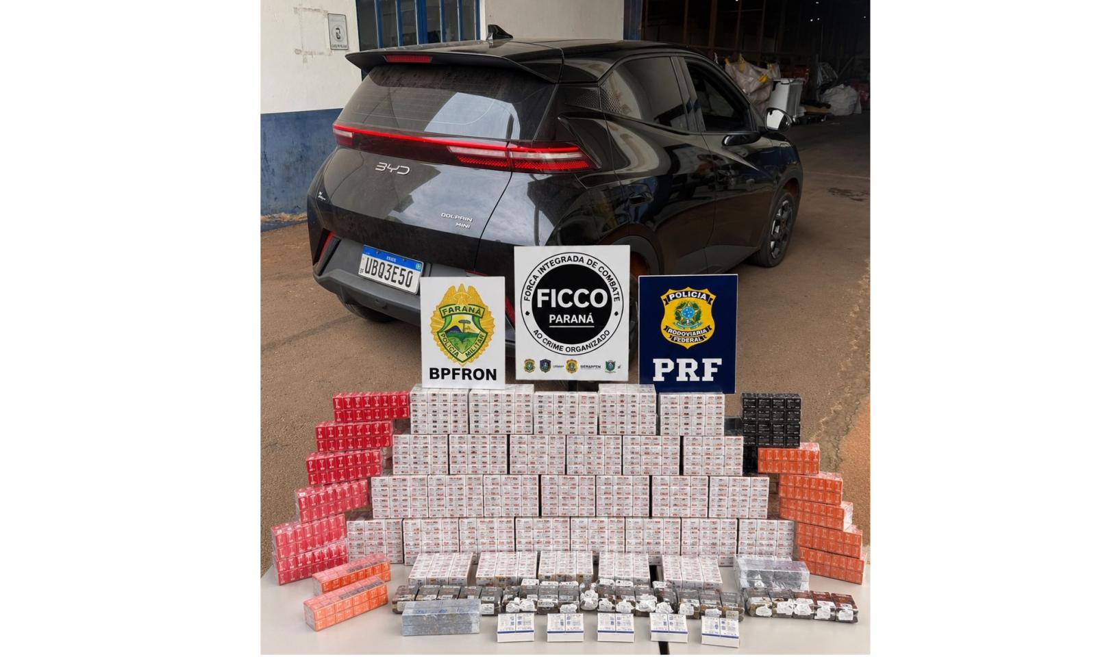 FICCO/PR apreende grande quantidade de medicamentos na BR-277