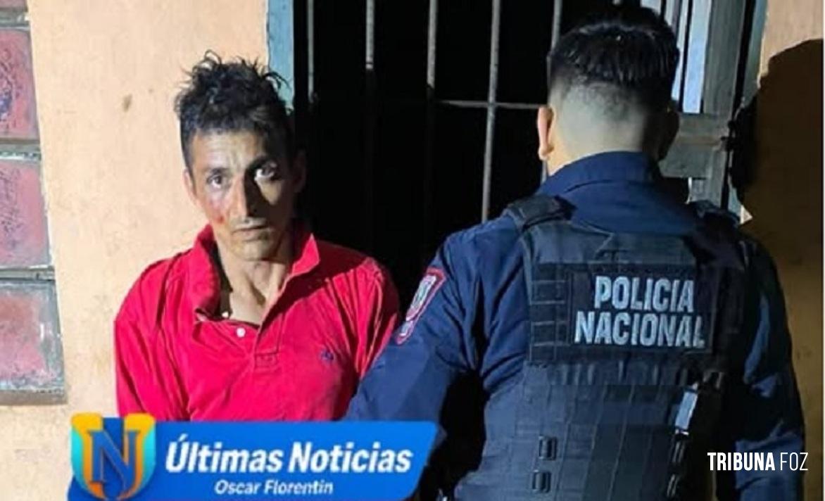 Homem com três mandados de prisão em aberto tenta fugir e é preso após perseguição a pé em Ciudad Del Este no Paraguai