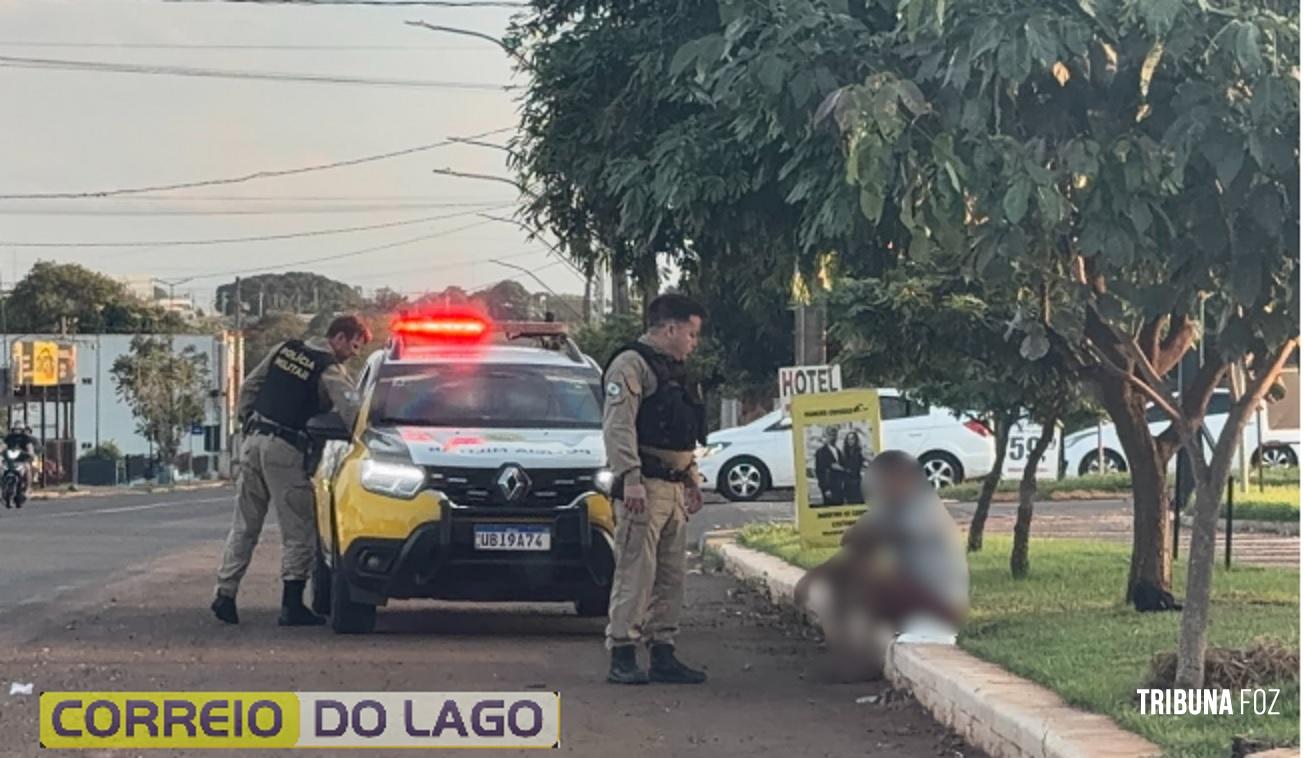 Intervenção rápida e profissional de policiais militares evita tragédia e homem em crise recebe atendimento em Santa Helena