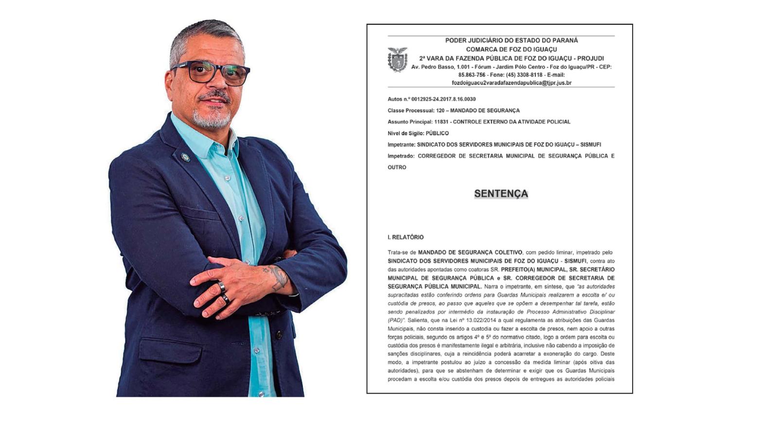 Judiciário põe freio em ordens ilegais impostas à Guarda Municipal de Foz