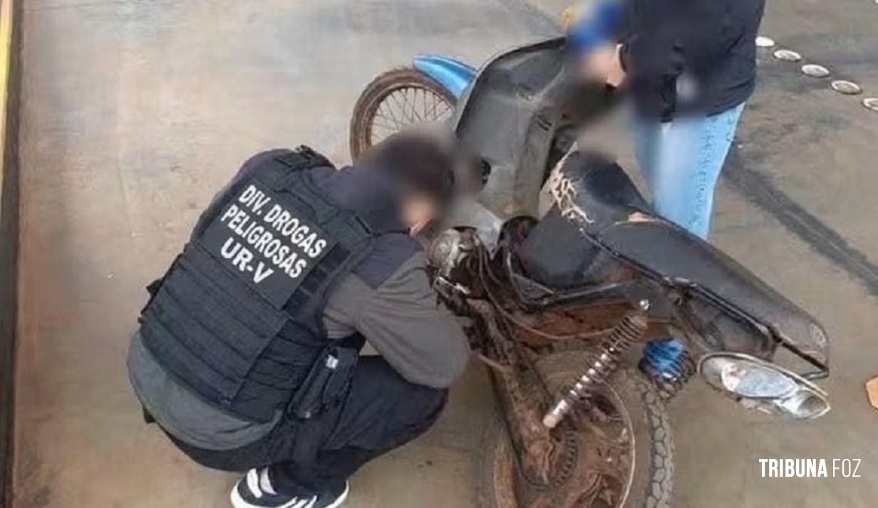Motocicleta roubada no ano 2022 é recuperada em operação policial na cidade de Puerto Iguazu na Argentina