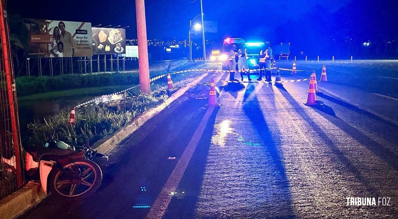 Motociclista morre após acidente na BR-277 em São Miguel do Iguaçu