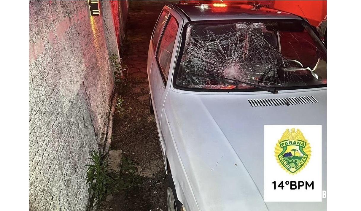 Motorista sem habilitação é preso após atropelar pedestre e fugir em Santa Terezinha de Itaipu