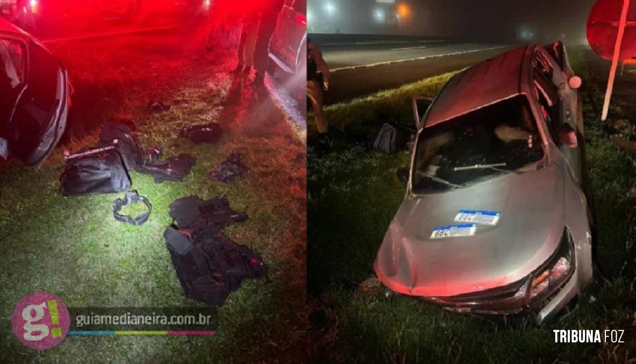 Piratas do Asfalto: Homem é preso com caminhonete furtada em Medianeira e arsenal para "fingir" ser policial