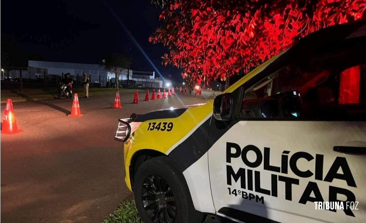 Polícia Militar realiza operação lei seca e intensifica fiscalização em Foz do Iguaçu