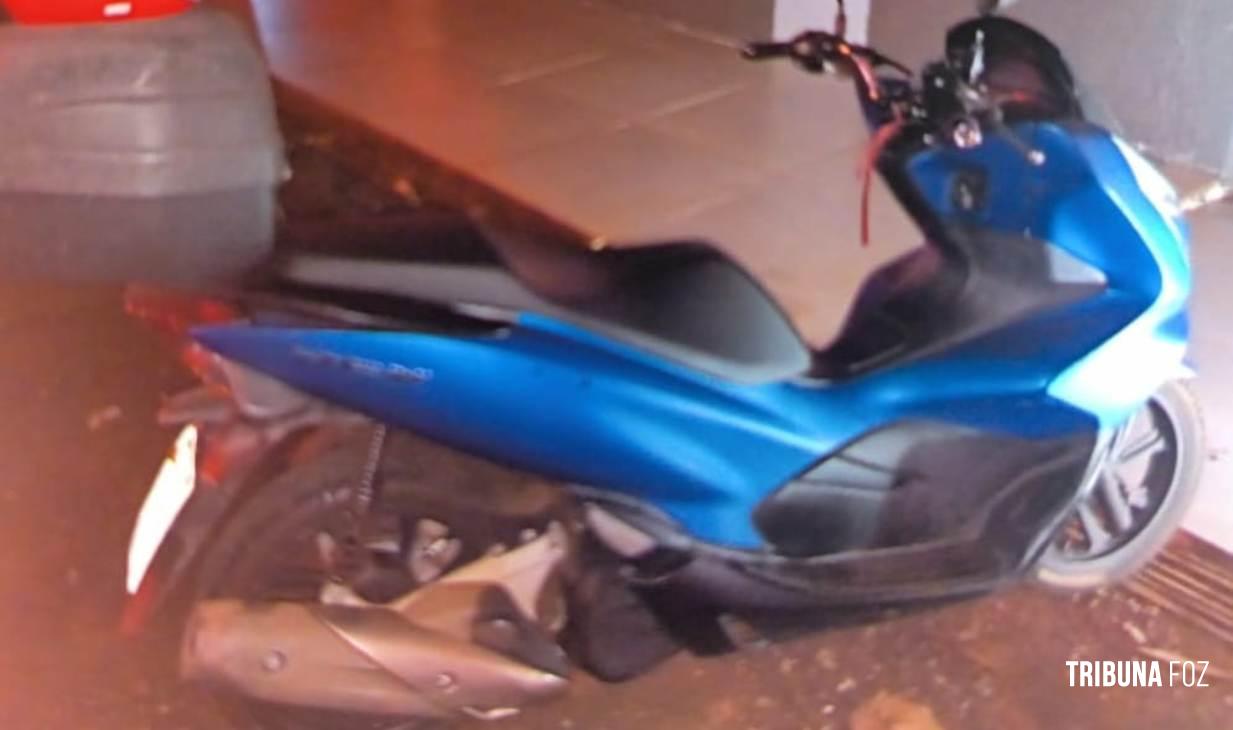 Polícia Militar recupera motocicleta roubada em Santa Terezinha de Itaipu