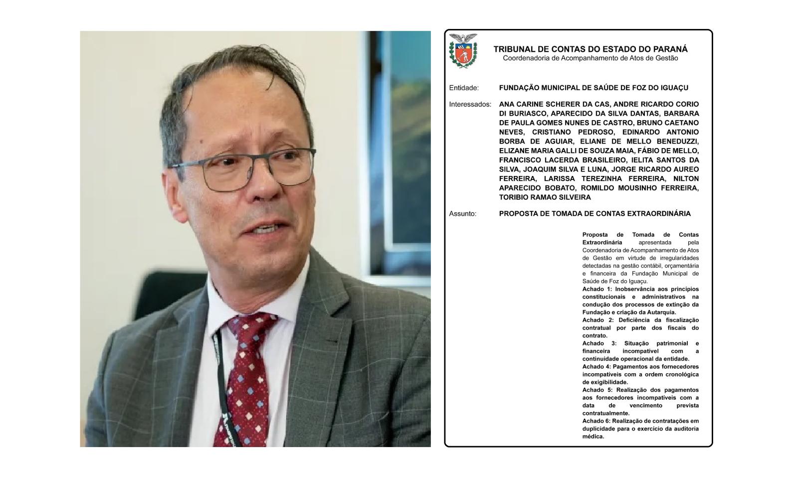 TCE da indicativo que o Cel. Áureo é um mau gestor na Fundação Municipal de Saúde
