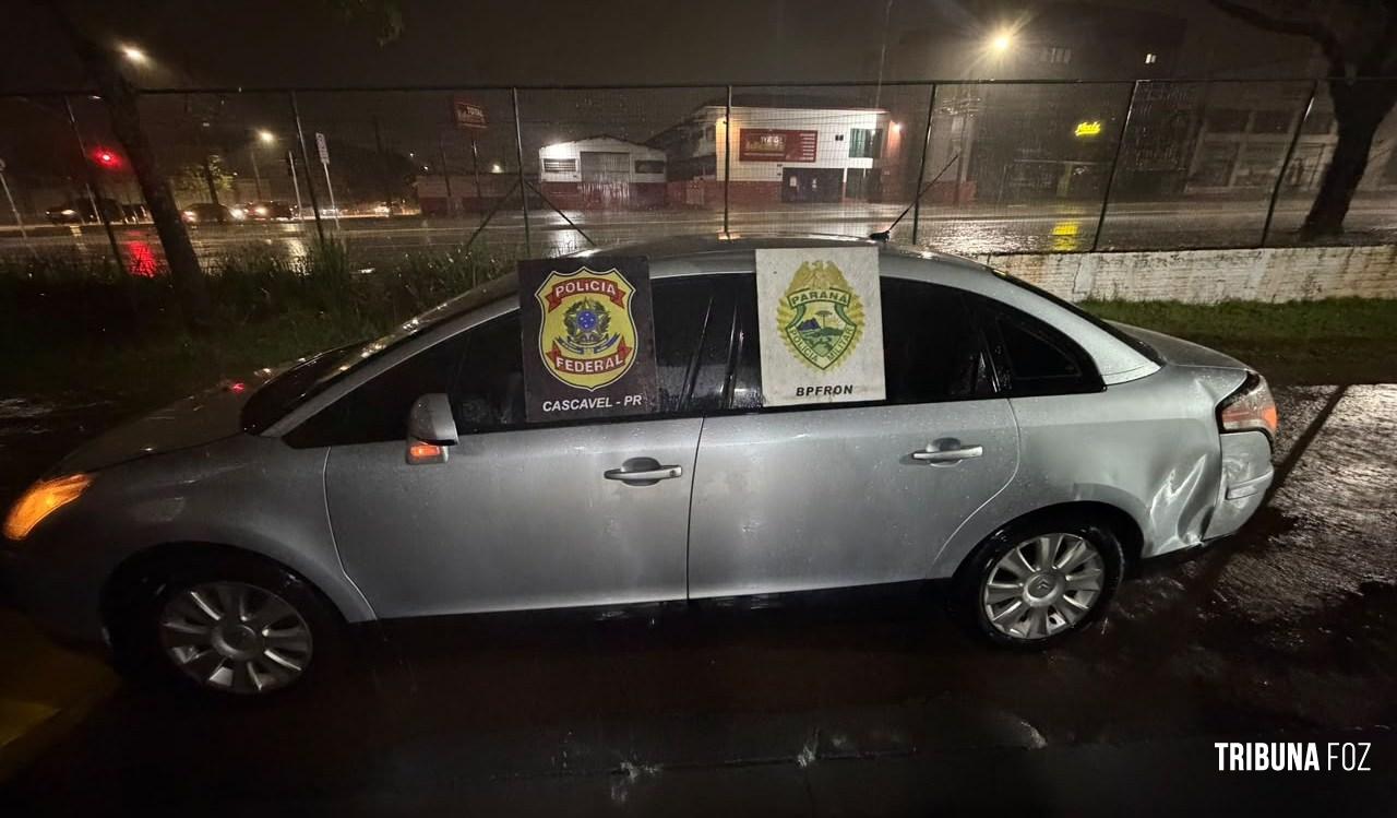 Ação conjunta resulta na apreensão de 136 Kg de maconha em Santa Tereza do Oeste