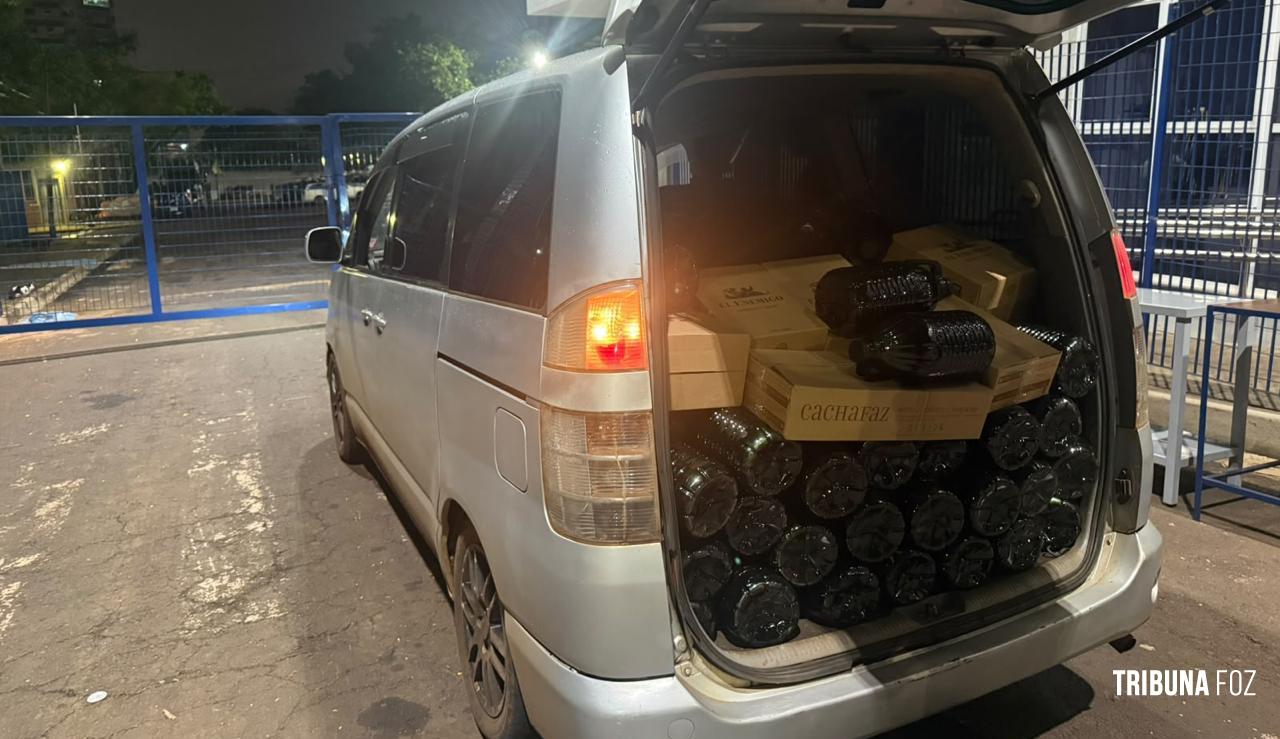 Ação integrada apreende vinho, azeite e carga de eletrônicos em Foz do Iguaçu