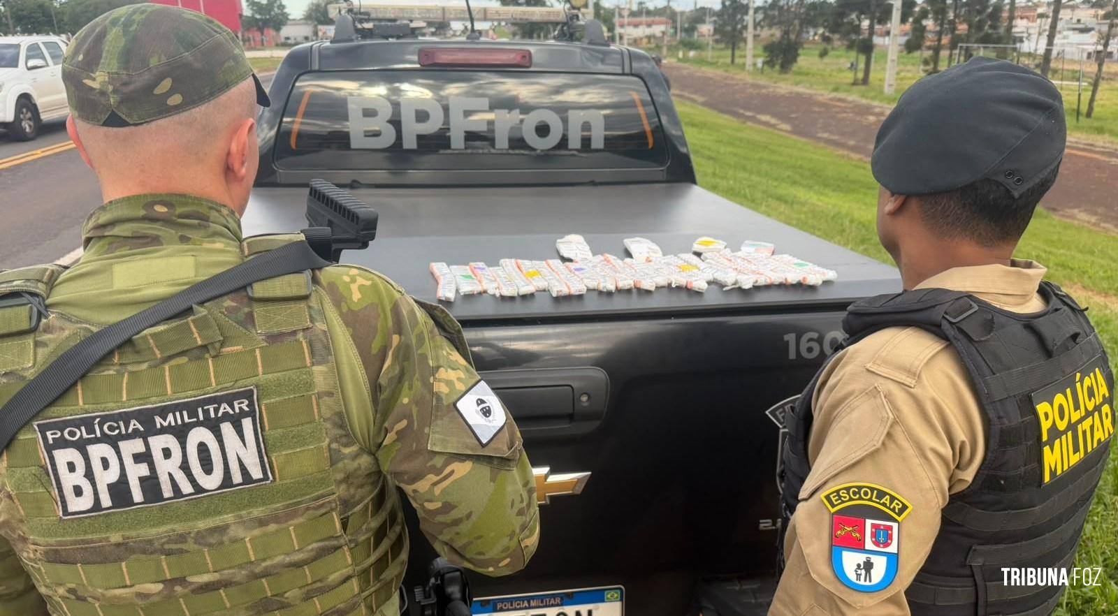 BPFRON apreende medicamentos para emagrecimento e prende mulher em Santa Tereza do Oeste