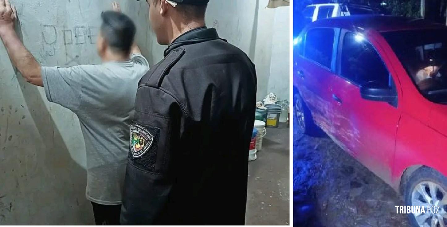Condutor embriagado colide com outro veículo, foge, mas acaba preso em Puerto Iguazu na Argentina