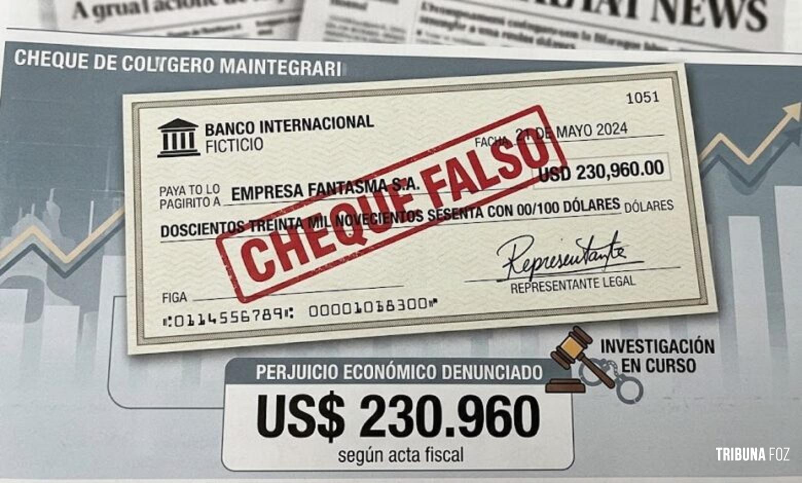 Engenheiro agrônomo é denunciado por suposto estelionato de mais de US$ 230.000 em Santa Rita no Paraguai