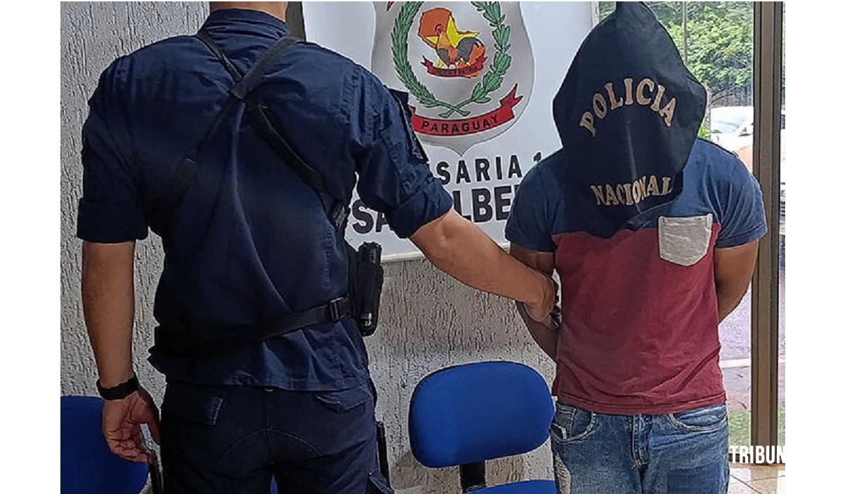 Homem é preso sob a acusação de manter a companheira trancada e ameaçá-la de morte em San Alberto no Paraguai