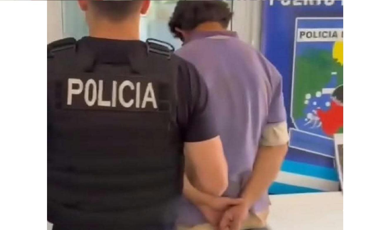 Investigavam um suposto ponto de venda de drogas e prenderam um traficante com 42 porções de cocaína em Puerto Esperanza na Argentina