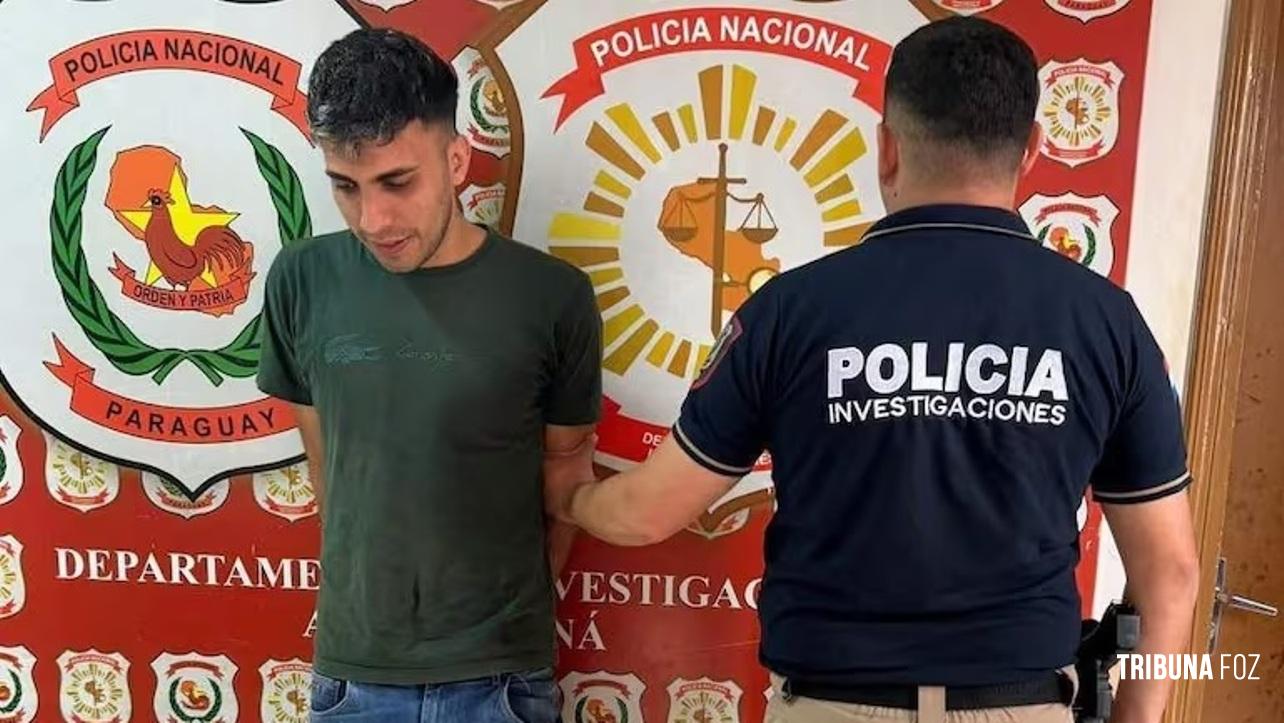 Jovem com três mandados de prisão por roubos e furtos qualificados é preso no Paraguai