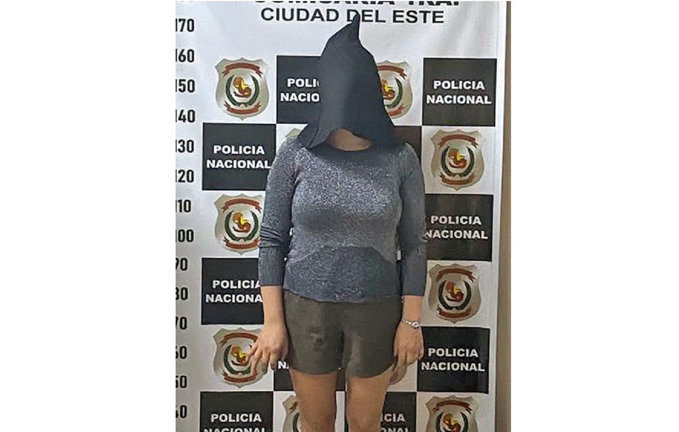 Mulher é presa após furtar motorista de aplicativo e violação de prisão domiciliar em Ciudad Del Este