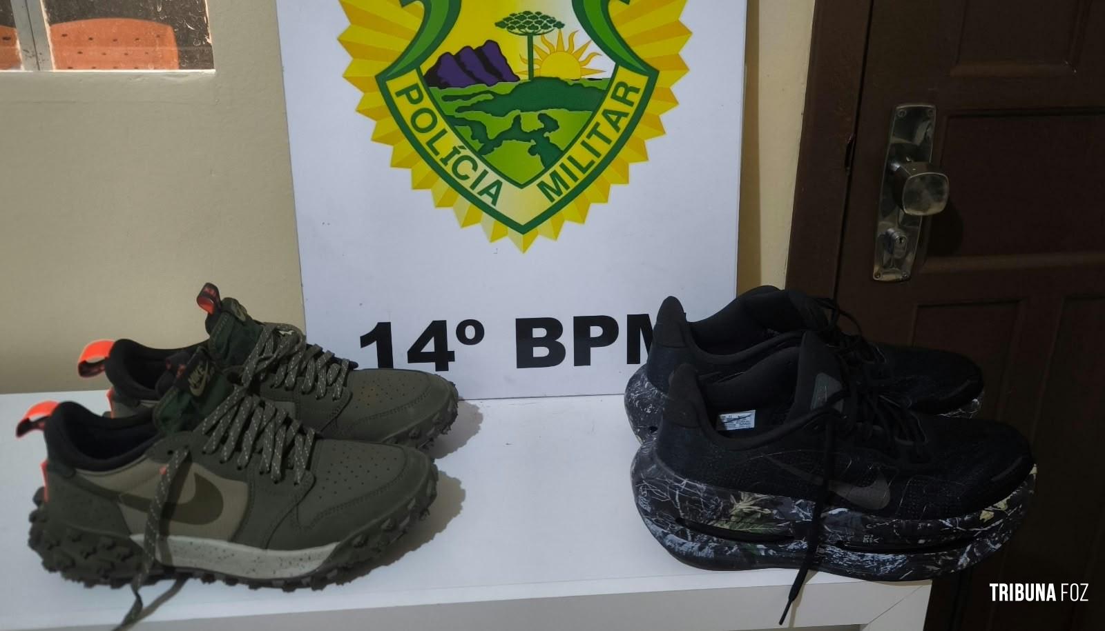 PM prende dois homens e recupera objetos após roubo em Foz do Iguaçu