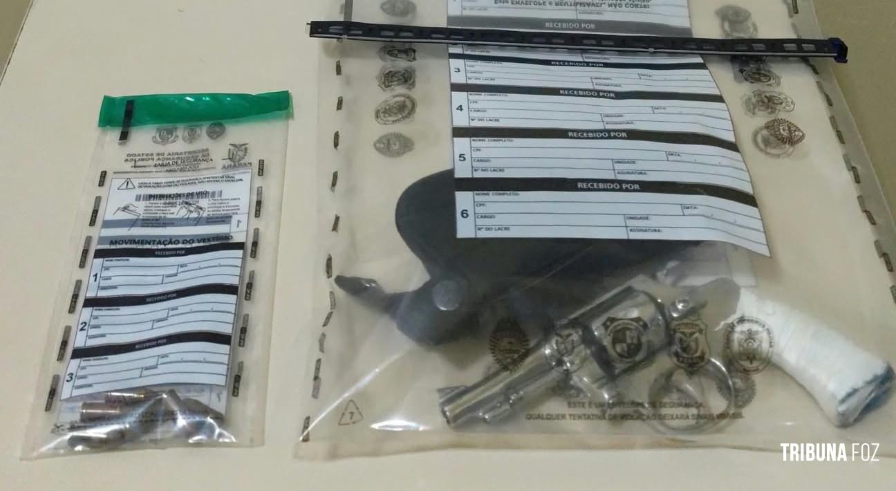 PM prende homem por porte ilegal de arma de fogo em Medianeira