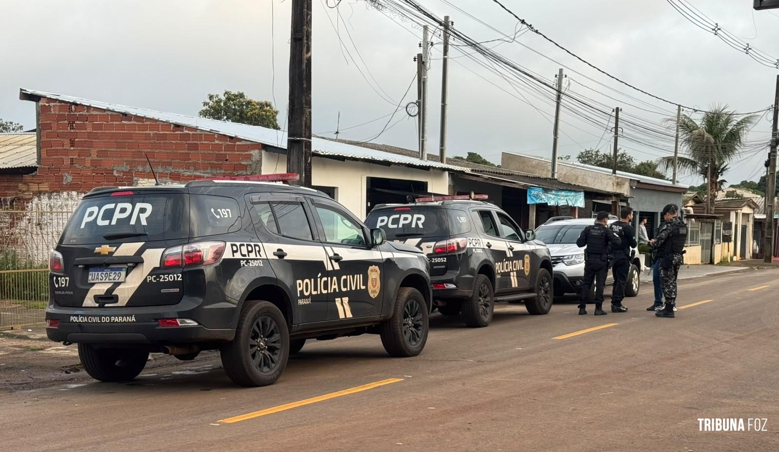 Policia Civil deflagra Operação “Fim de Pista - Xeque-Mate” e cumpre ordens judiciais contra grupo especializado no furto de caminhonetes em Foz do Iguaçu