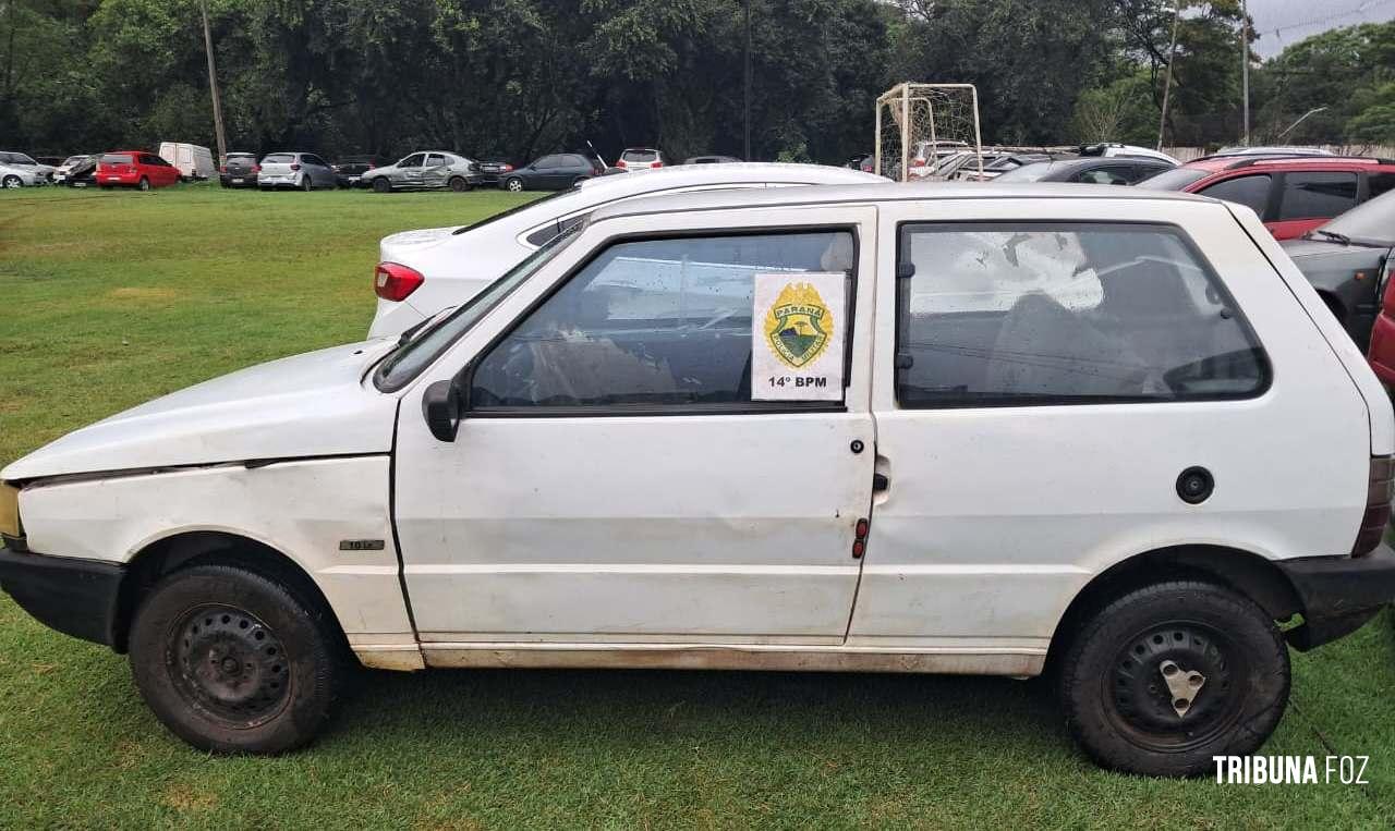Polícia Militar recupera veículo com alerta de furto em Foz do Iguaçu