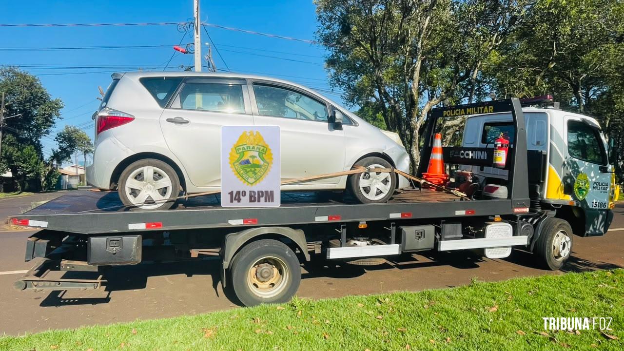 Polícia Militar recupera veículo furtado no Jardim Lancaster em Foz do Iguaçu