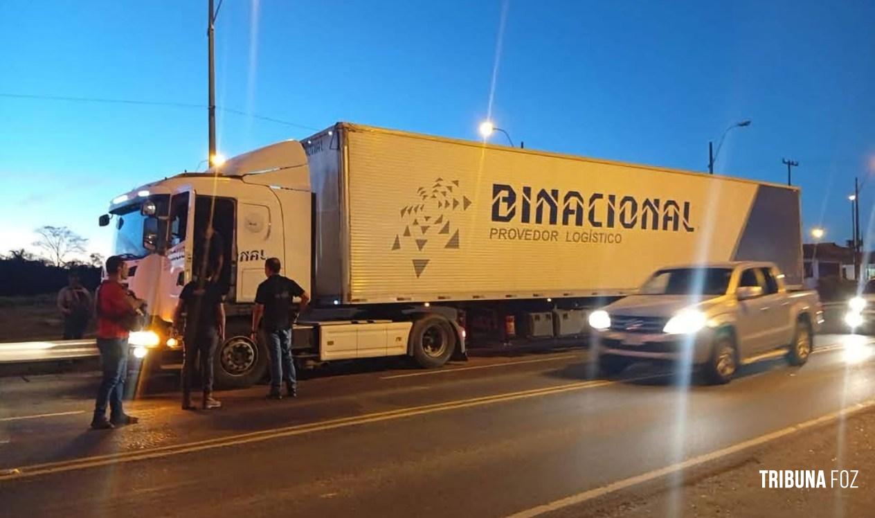 SENAD intercepta caminhão vindo da Bolívia e apreende quase 53 quilos de cocaína no Paraguai