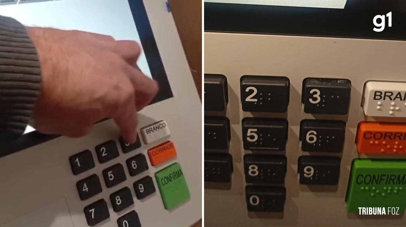 TRE-PR confirma tecla possivelmente colada em urna eletrônica durante votação em Itaipulândia
